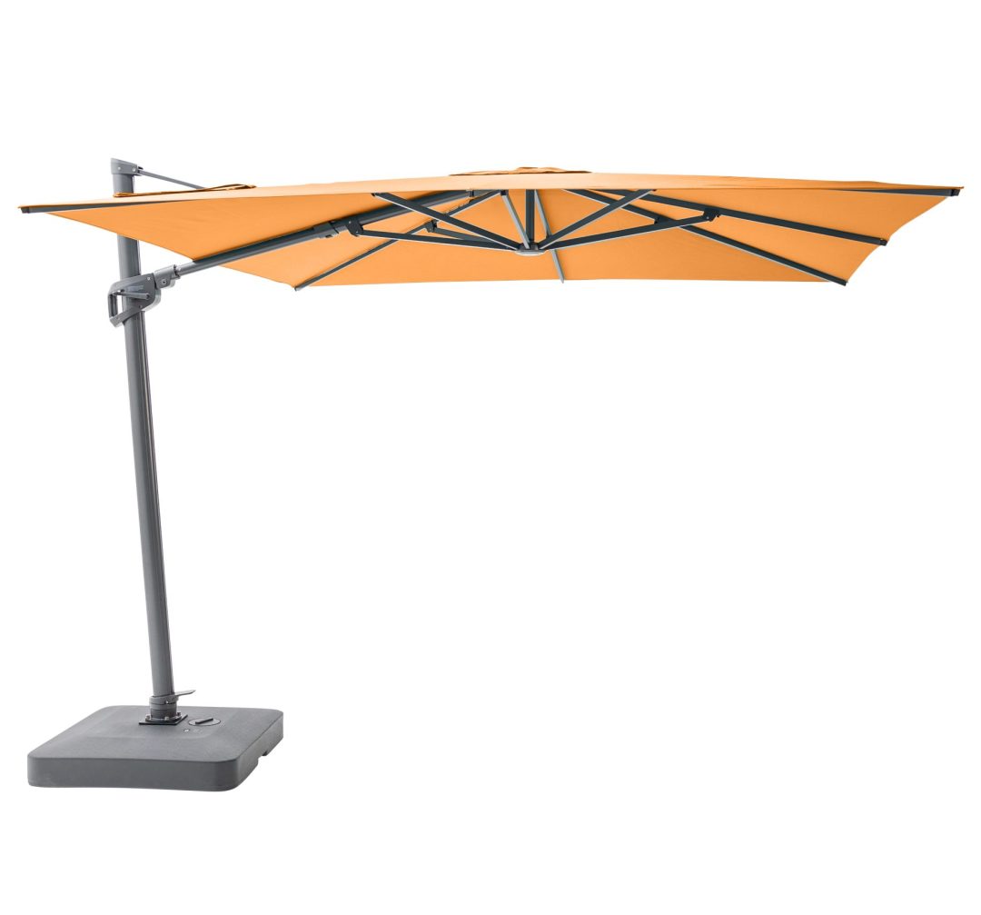 Solstice Cantilever Umbrella 300cm Square Gunmetal Frame - Image 2