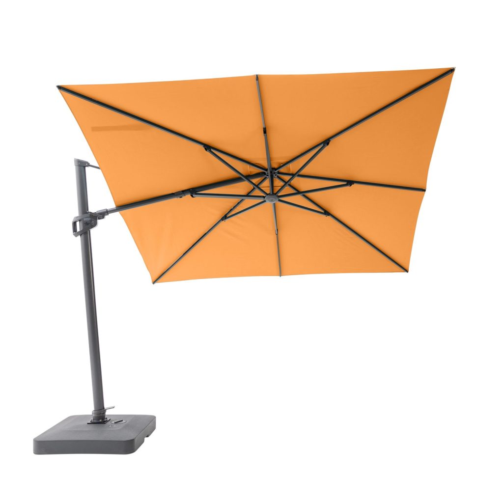 Solstice Cantilever Umbrella 300cm Square Gunmetal Frame